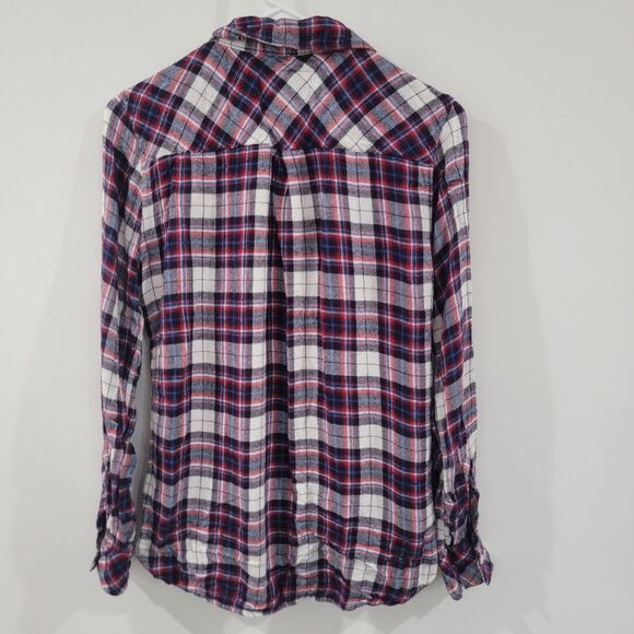 Rails Womens Button Up Shirt Size Medium Hunter Plaid - Picture 2 of 6